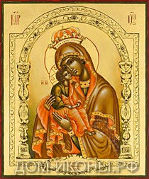 Икона Пресвятой Богородицы "Царьградская" (Л.С.17*21.иЗ)