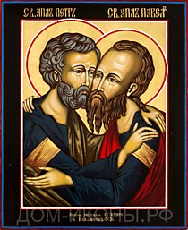 Икона "Свв. Апостолы Петр и Павел" (Л.С.17*21.КН)