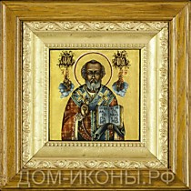 Икона "Св. Николай Чудотворец" (Л.С.8*8.СТ)