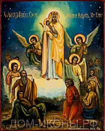 Икона Пресвятой Богородицы "Всем Скорбящим Радость" (Л.СН.17*21.НЕ)