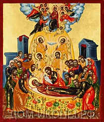 Икона "Успение Пресвятой Богородицы" (Л.С.10*12.ВА)