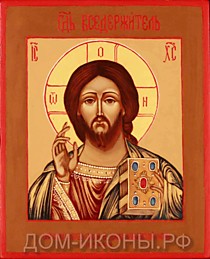 Икона "Господь Вседержитель" (Л.12*15.КД)