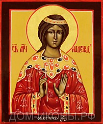 Икона "Св. Мученица Надежда" (Л.ЗН.10*12.ВА)