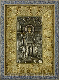 Икона "Св. Великомученик Дмитрий Солунский" (С.Ю.12*22.иЗ.КО)