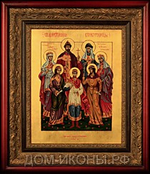Икона "Свв. Царственные Страстотерпцы" (Л.С.25*31.КД)