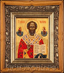 Икона "Св. Николай Чудотворец" (Л.С.17*21.МС)
