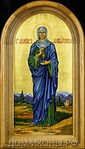 Икона мерная "Св. Анастасия Узорешительница" (Л.С.55*26.оН)