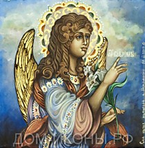 Икона "Св. Архангел Гавриил" (Л.С.8*8.СТ)
