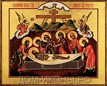 Икона "Положение во гроб" (Л.С.35*28.КН)