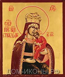 Икона Пресвятой Богородицы "Страждущая" (Л.С.10*12.Из)