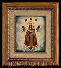 Икона Пресвятой Богородицы "Прибавление Ума (Ключ Разумения)" (Л.СН.10*12.Из)