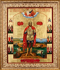 Икона "Св. Илия Муромский" с избр.св. (Л.С.45*64.ПА.иЗ)