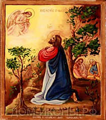 Икона "Моление о Чаше" (Л.12*15.НЕ)