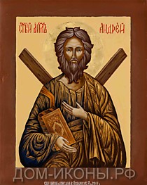 Икона "Св. Апостол Андрей" (Л.СН.17*21.МС)