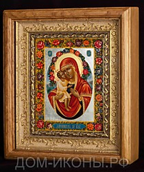 Икона Пресвятой Богородицы "Жировицкая" (Л.С.С.12*15.ВА)