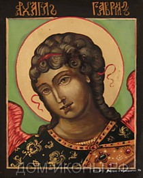 Икона "Св. Архангел Гавриил" (Л.З.17*21.НЕ)