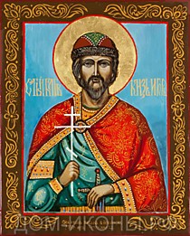 Икона "Св. Благоверный Князь Игорь" (Л.ЗН.17*21.НЕ)