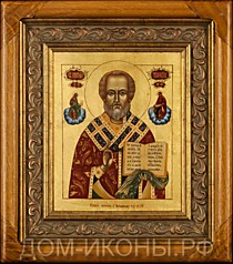 Икона "Св. Николай Чудотворец" (Л.С.17*21.ПА)